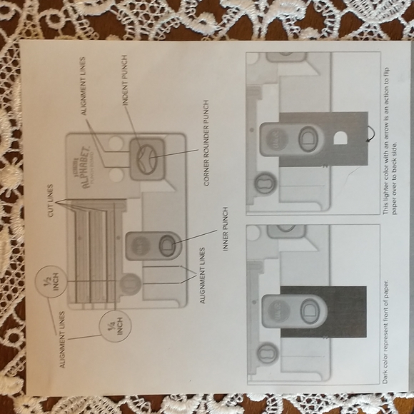 NIB Mini Alphabet Punchboard - We R Memory Keepers - Picture 7 of 7